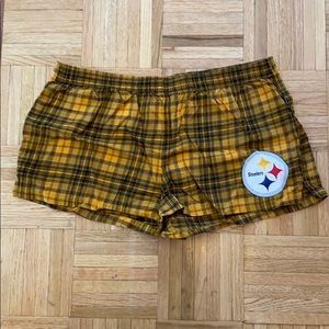 VS Pink Steelers Boxer Shorts